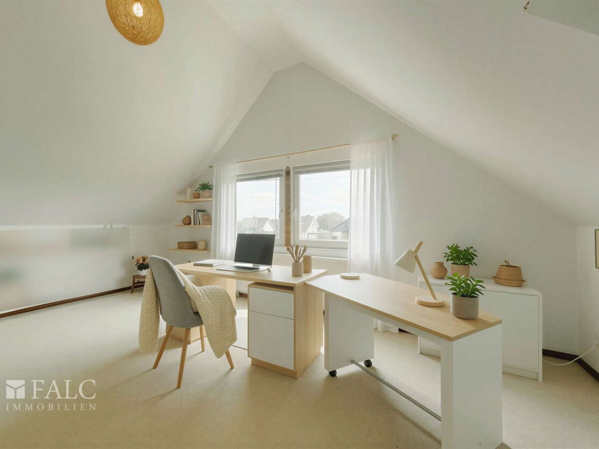 Arbeitszimmer Dachgeschoss