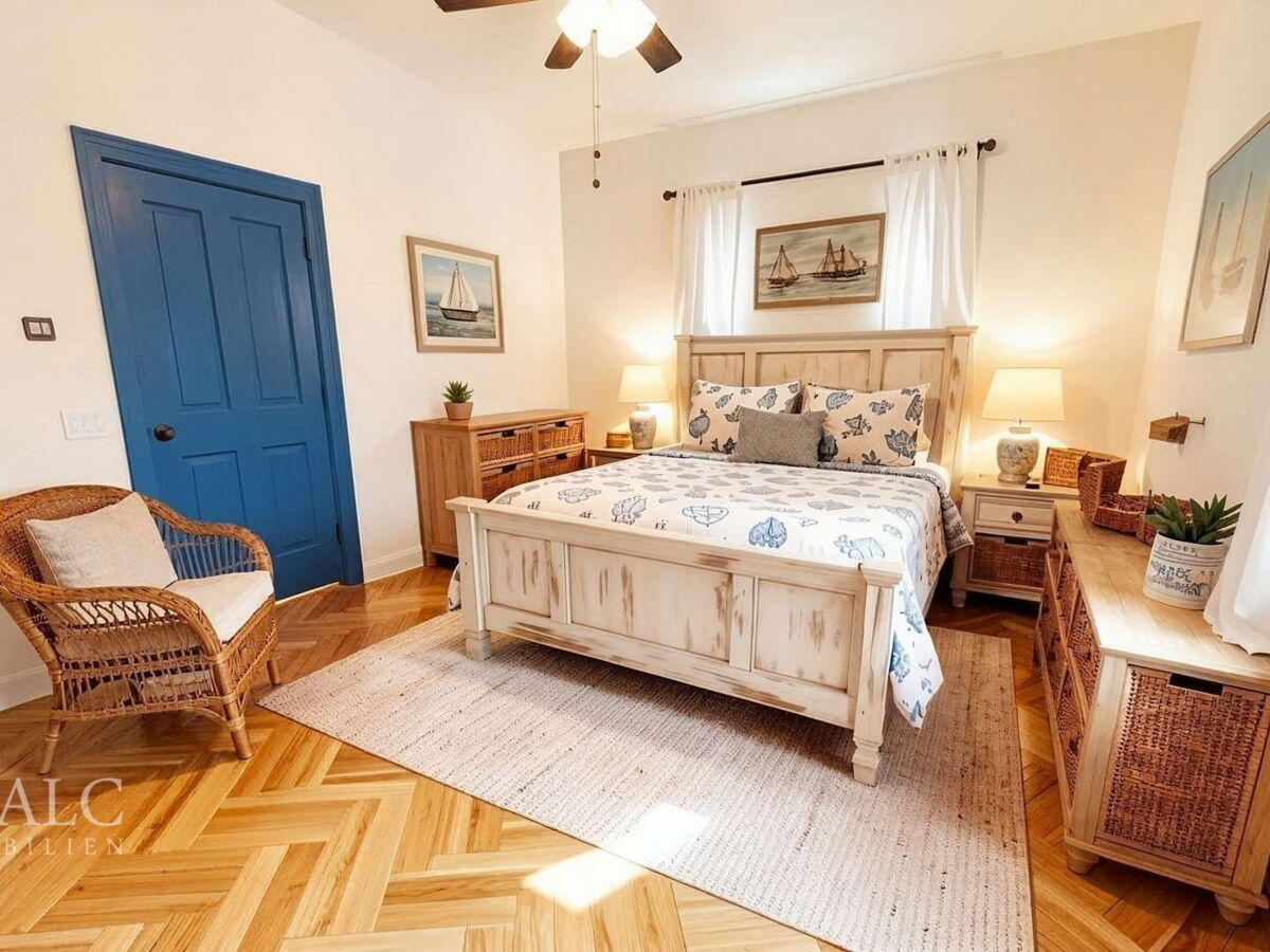 EG Wohnzimmer - Schlafzimmer, Maritim - (KI generiert) - (KI generiert)