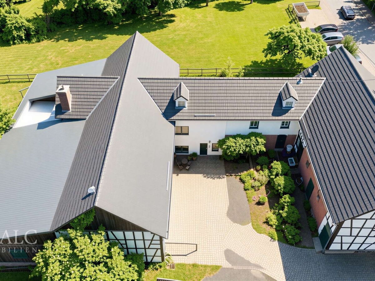 Draufsicht Hof
