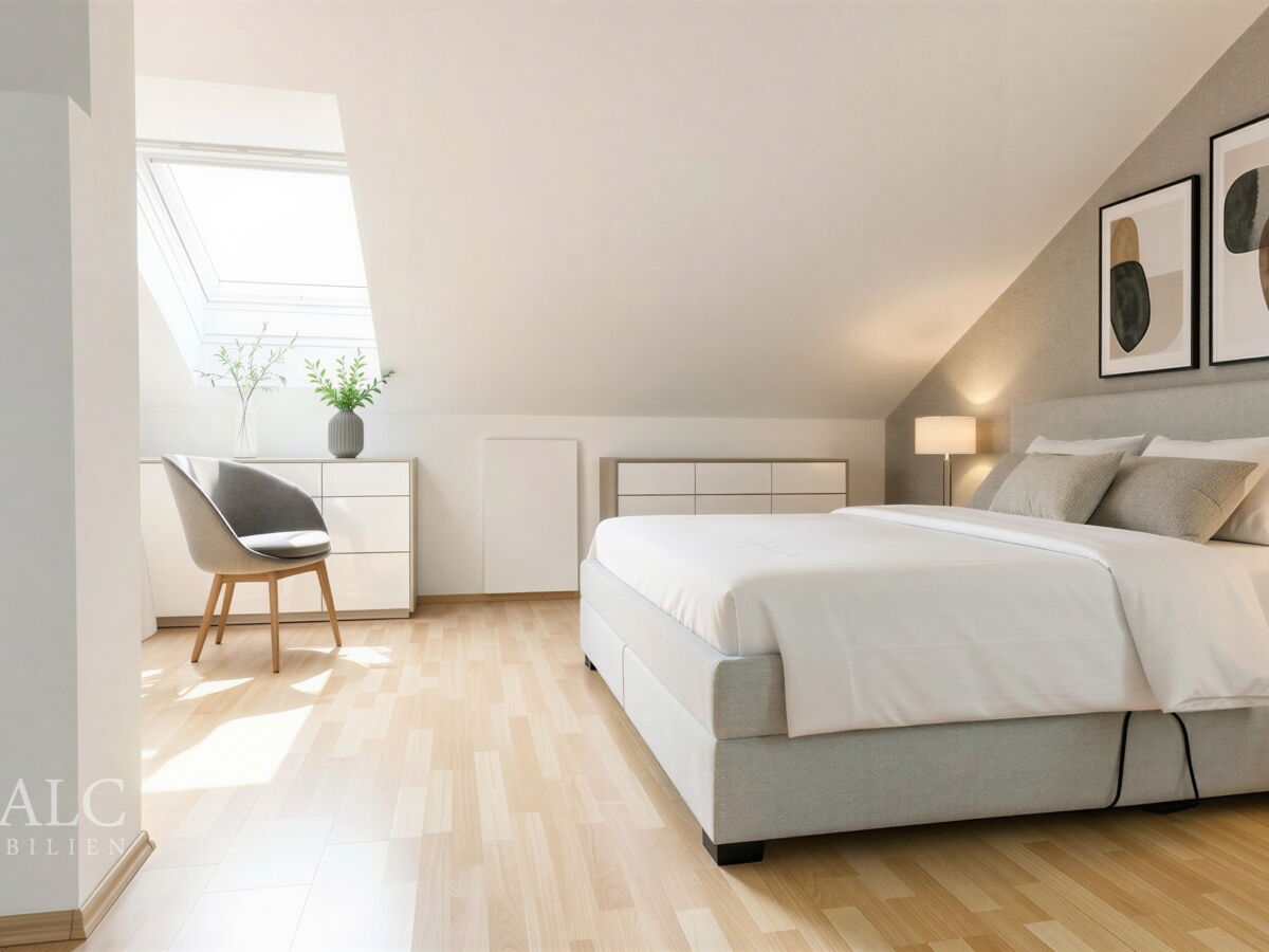 Schlafzimmer DG - (KI generiert)