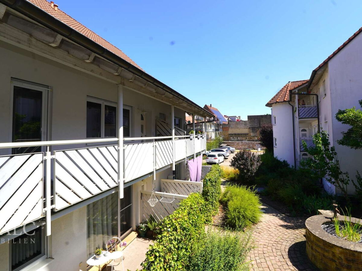 Blick in den Hof