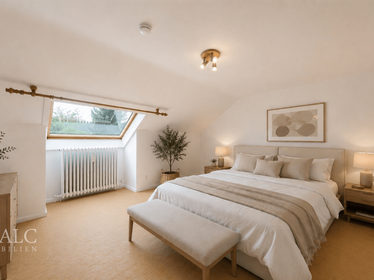 Schlafzimmer KI generiert