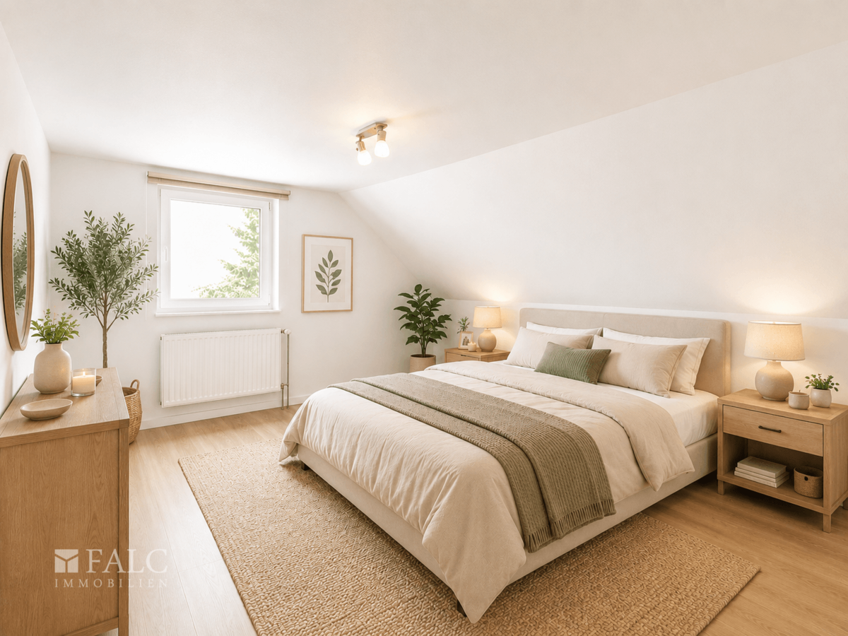 Schlafzimmer 2 virtualisiert