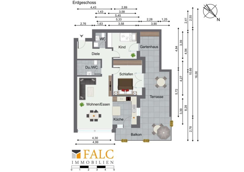 Grundriss Ihrer Wohnung