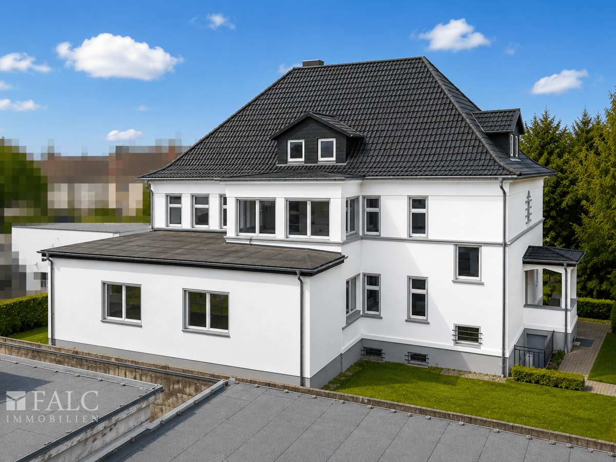 Außenansicht gartenseitig