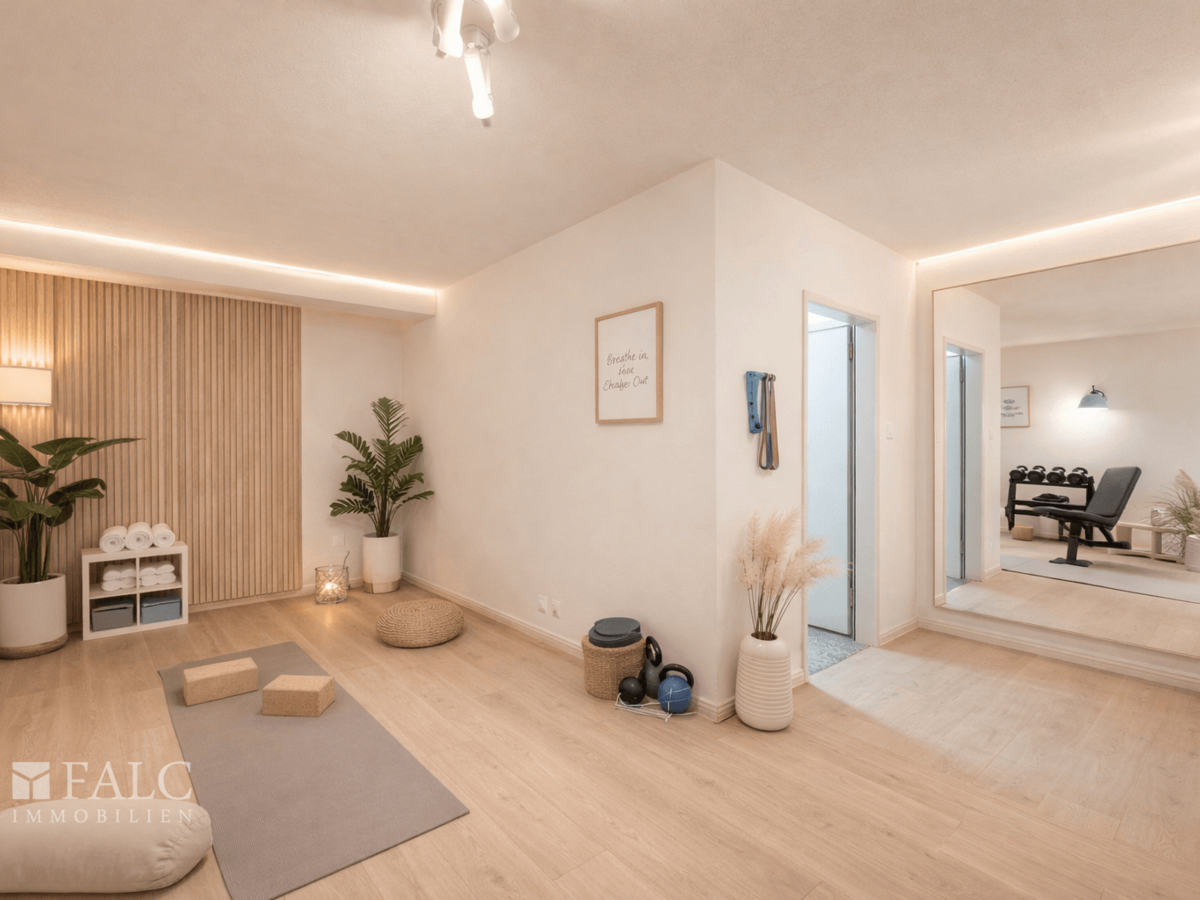 Einrichtungsbeispiel UG Yogastudio