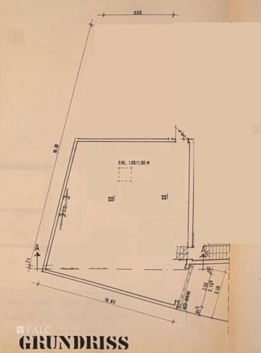 Grundriss Garage