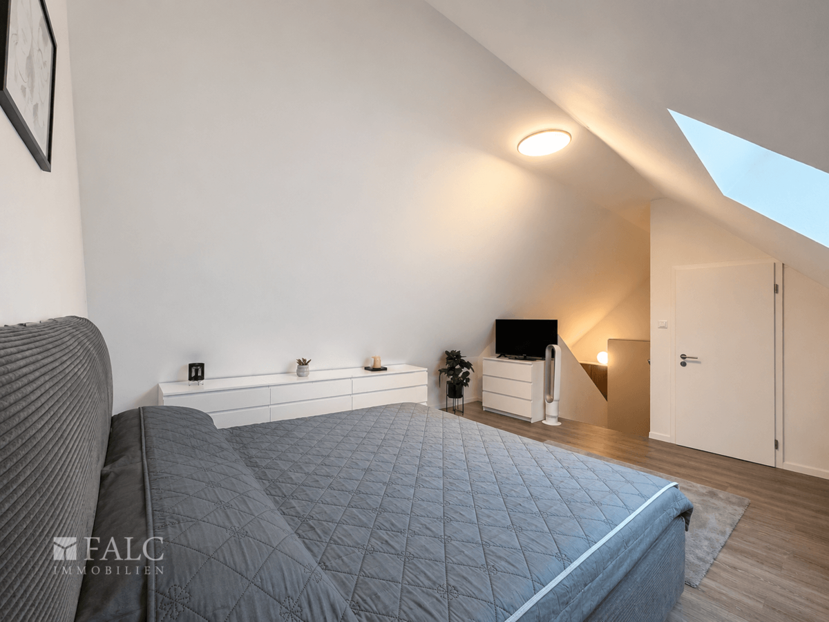 Schlafzimmer im Dachgeschoss