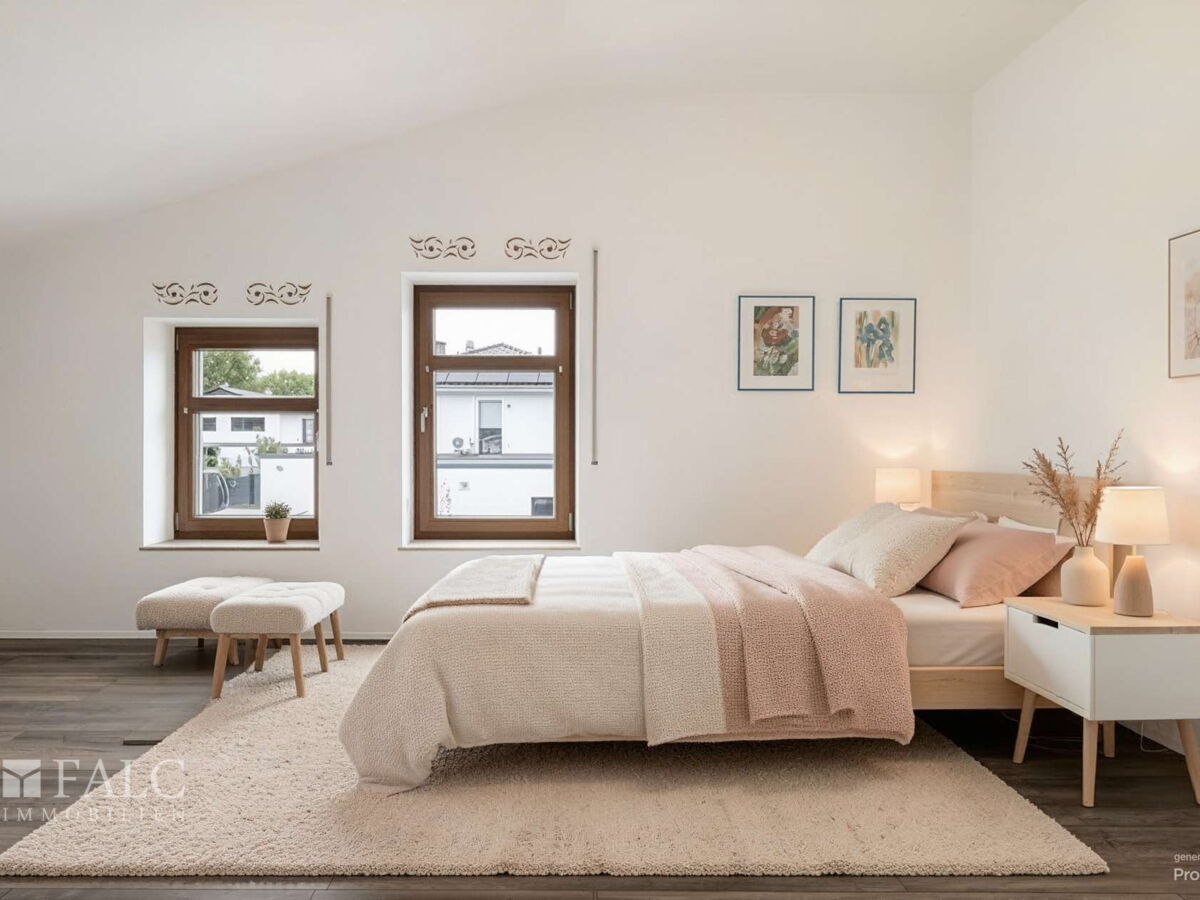 Gästezimmer - Dachgeschoss - (gestaged)