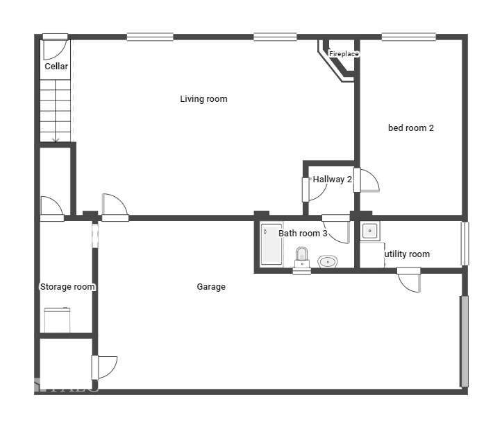 Basement floor