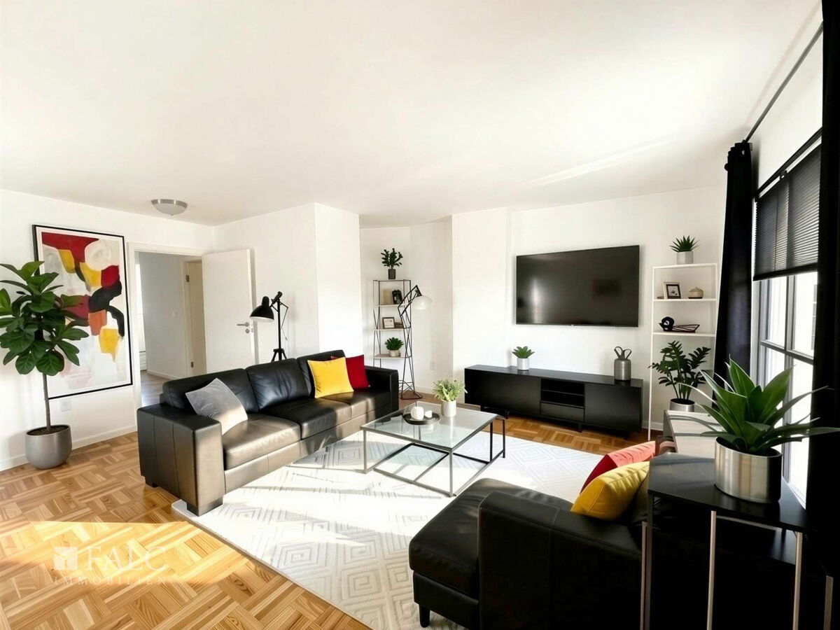 Wohnzimmer - gestaged