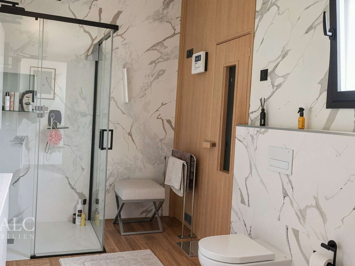 Master Badezimmer inkl. Sauna