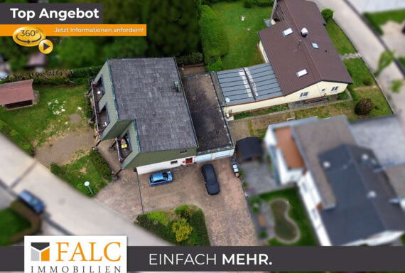 Luftaufnahme Haus 1 und 2