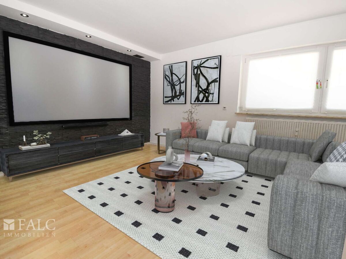 Zimmer 3 virt. möbliert
