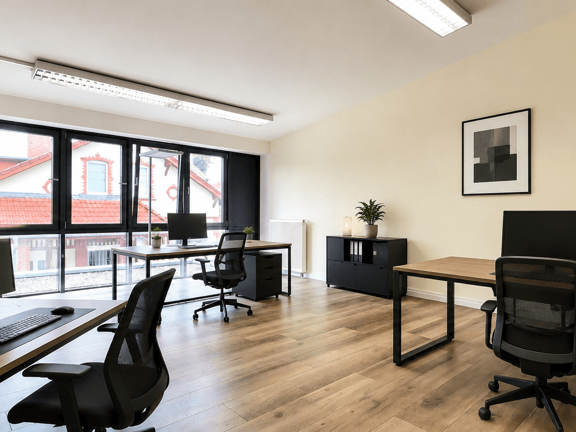 Büro 1 Einrichtungsvorschlag