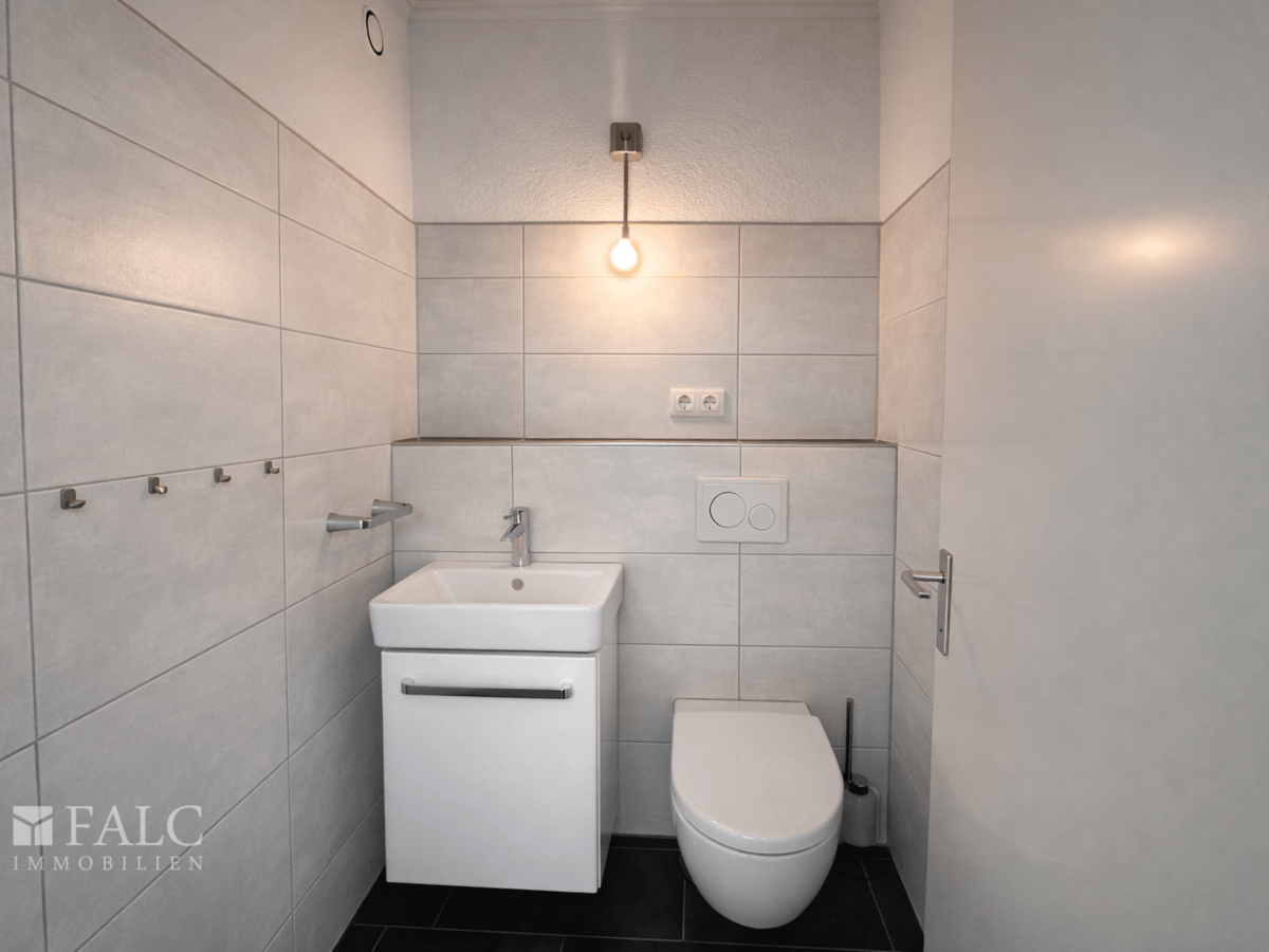 Modernes Gäste-WC