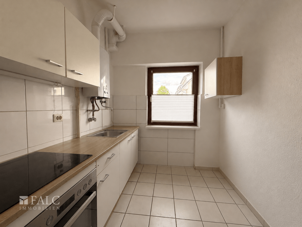 Wohnung 2 Küche (Raum digital leergeräumt)