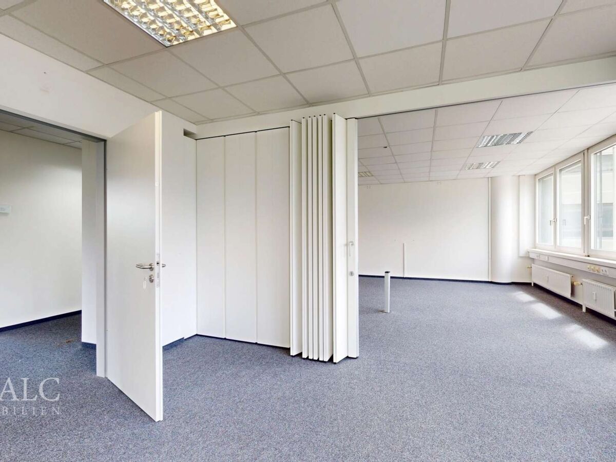 Büro mit Faltwand