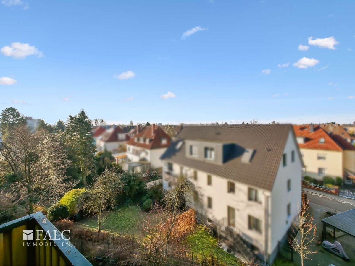 Aussicht vom Balkon