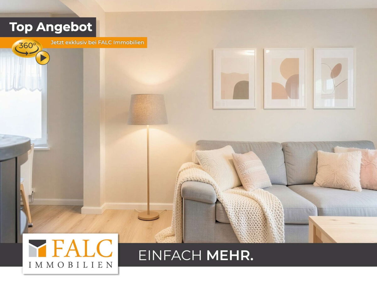 Wohnzimmer EG - Einrichtungsbeispiel