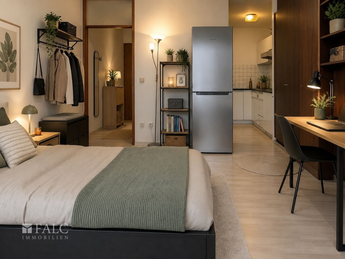 Appartment - mit KI möbliert