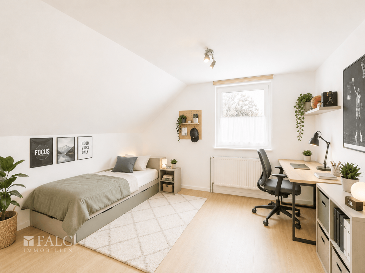 Schlafzimmer 1 virtualisiert