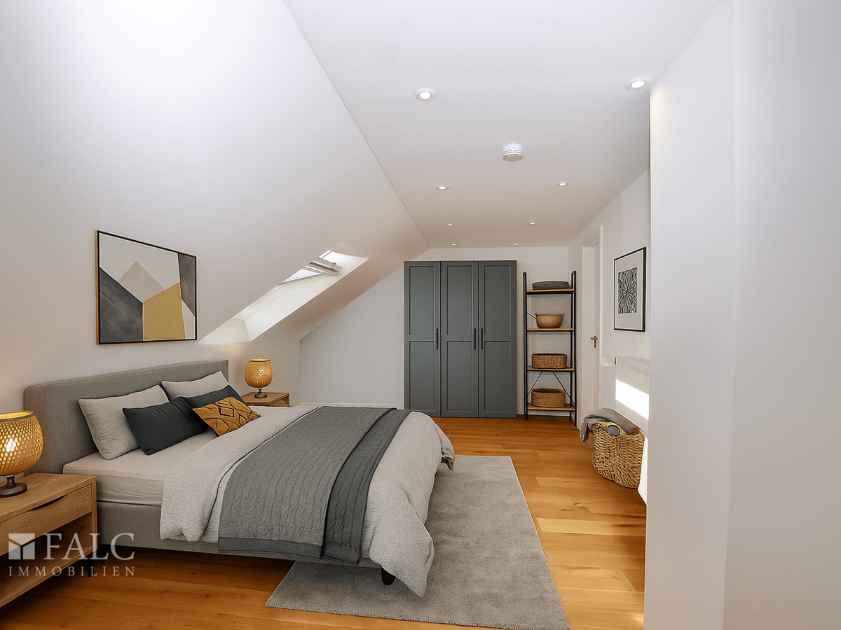 Einrichtungsbeispiel Elternschlafzimmer