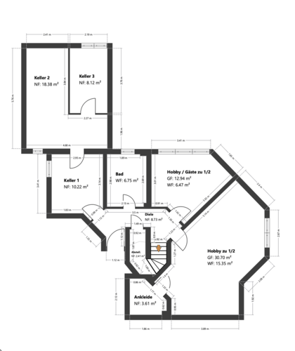 Grundriss UG