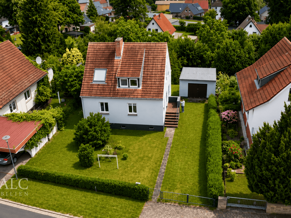 Drohne Straßenansicht