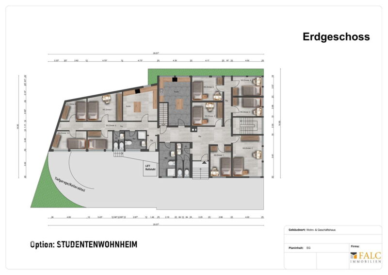 Option - Stundentenwohnheim