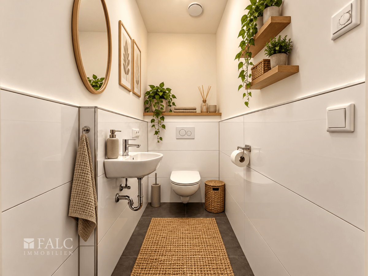 Gäste - WC KI Home Staging