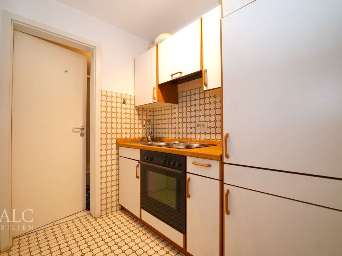 Retro-Küche in der Einliegerwohnung