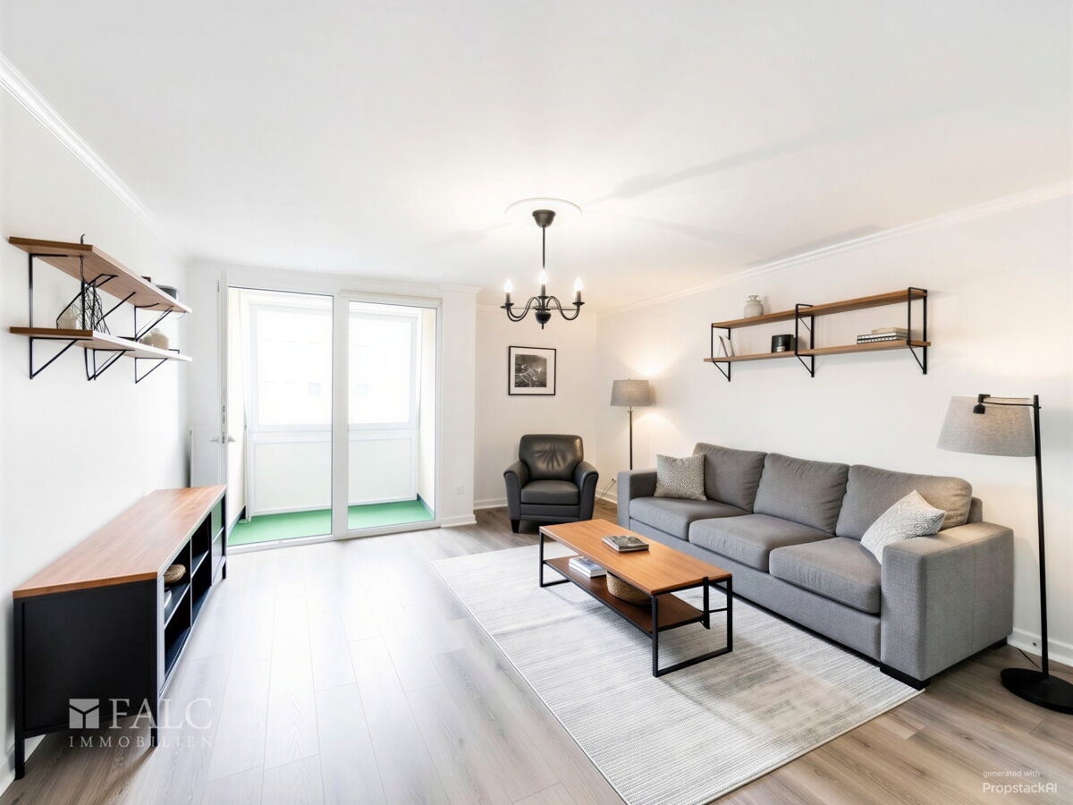 Wohnzimmer - (KI generiert - visualisiert)
