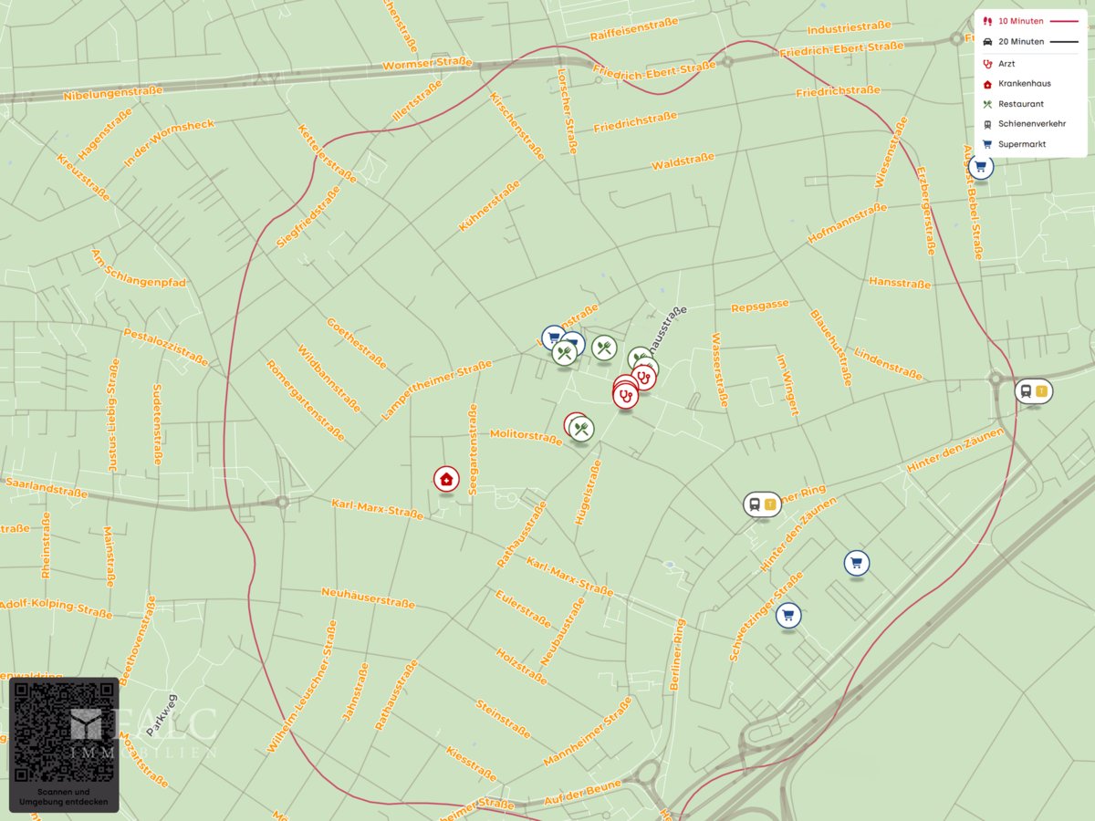 Lageplan (Mikro)