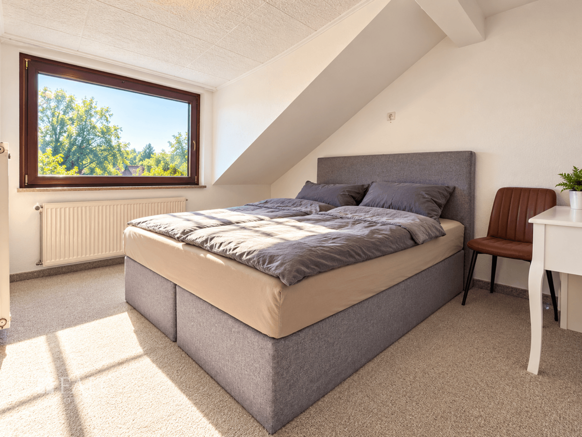 Schlafzimmer Dachgeschoß