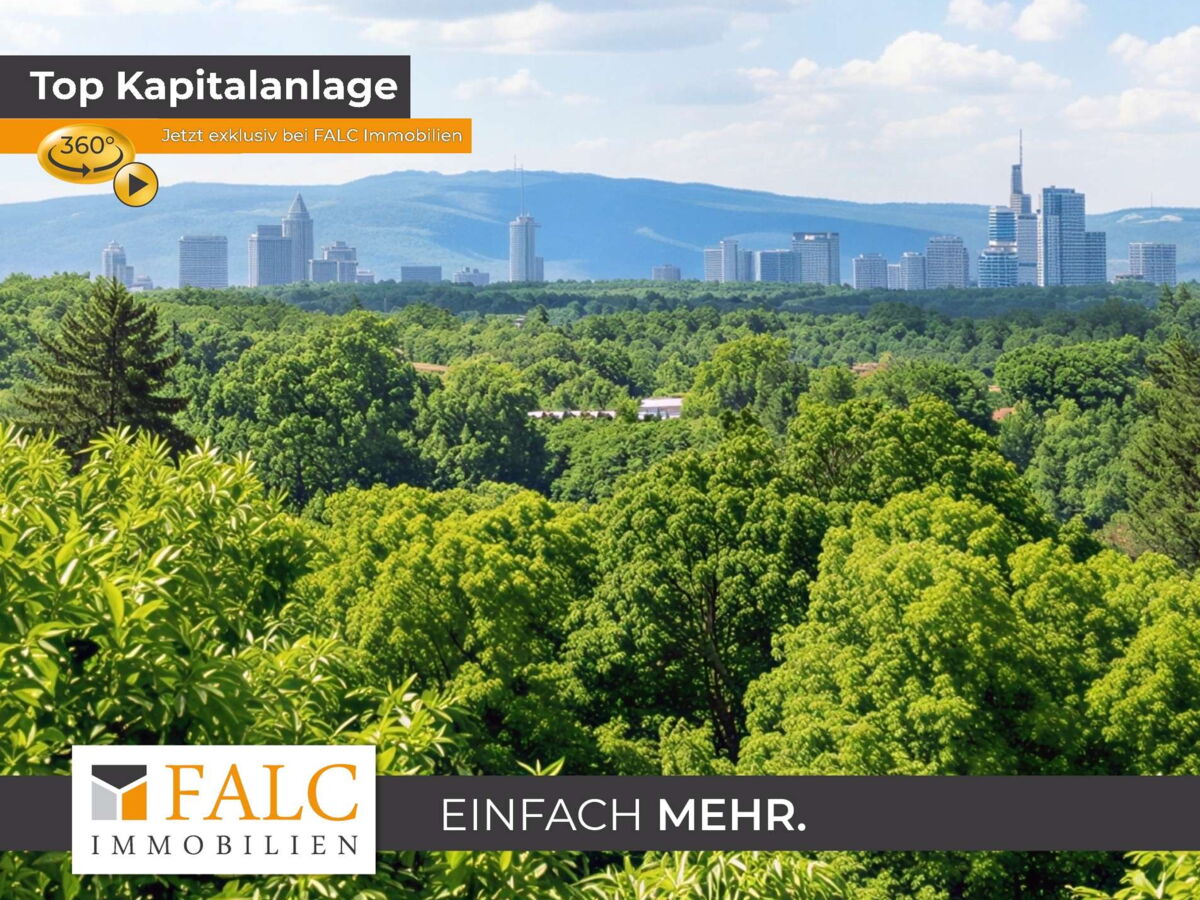 Fernblick auf Frankfurt
