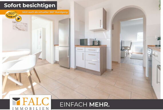 Wohnbereich mit Küche