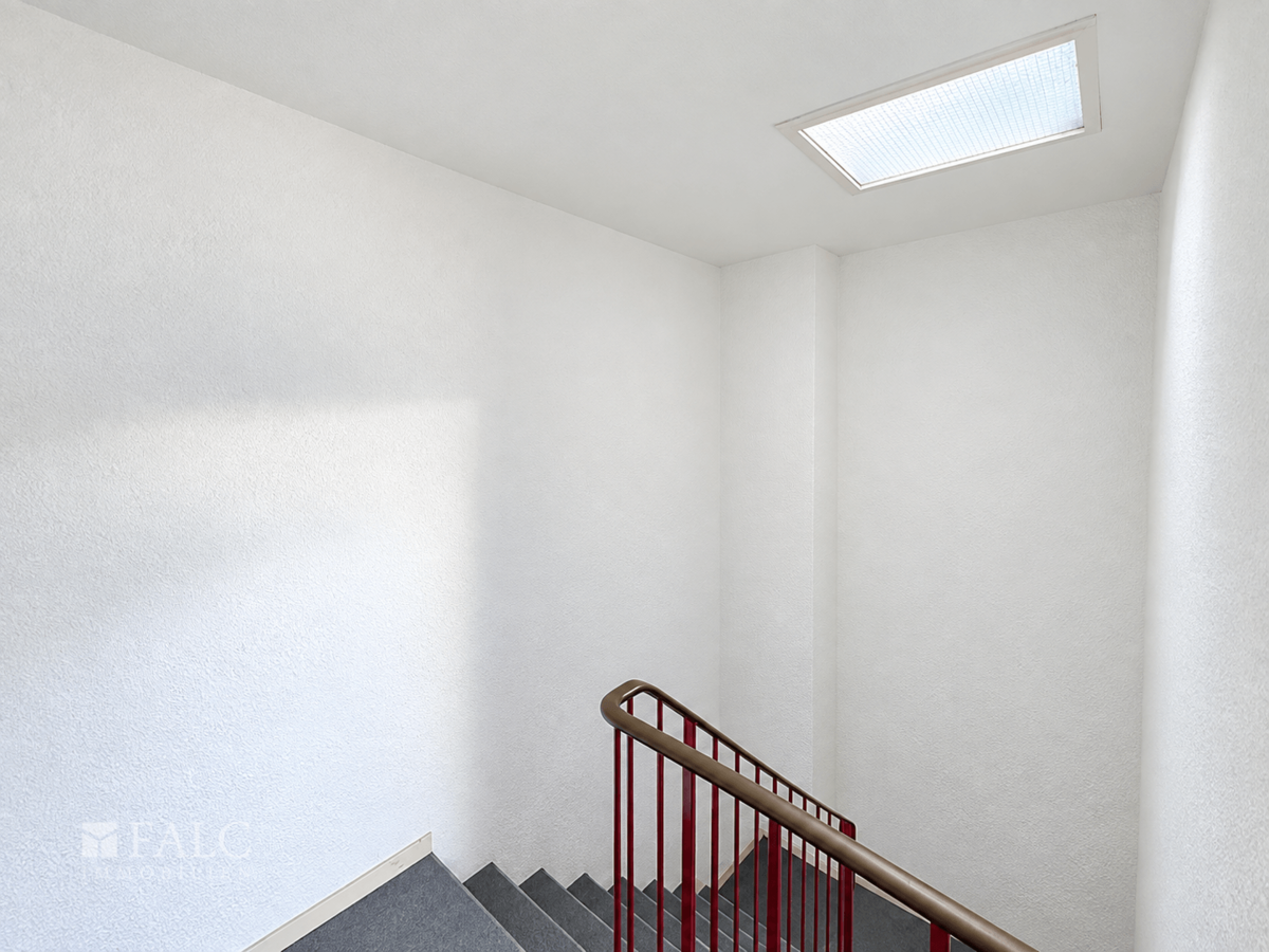 Tageslichtschacht im Treppenhaus