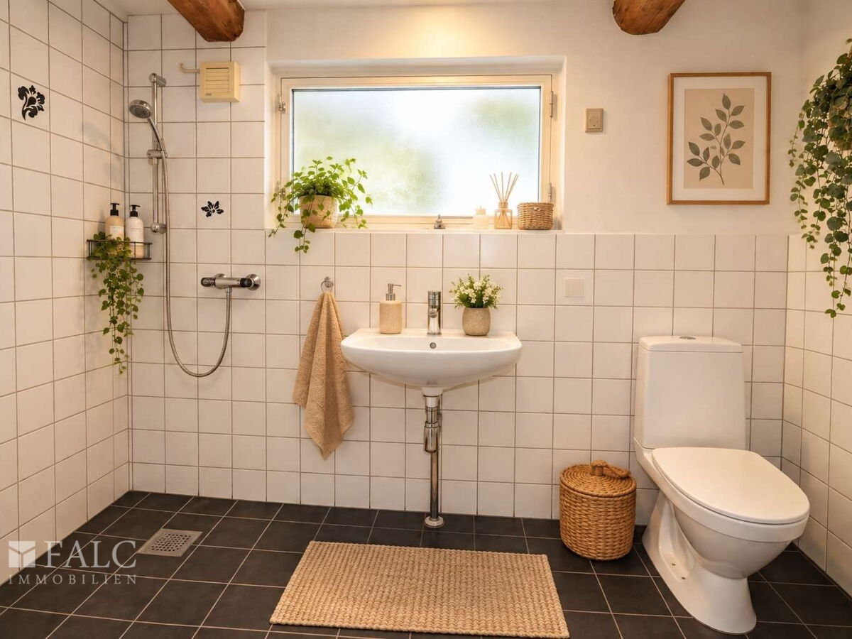 Bad Wohnung neben dem Restaurant