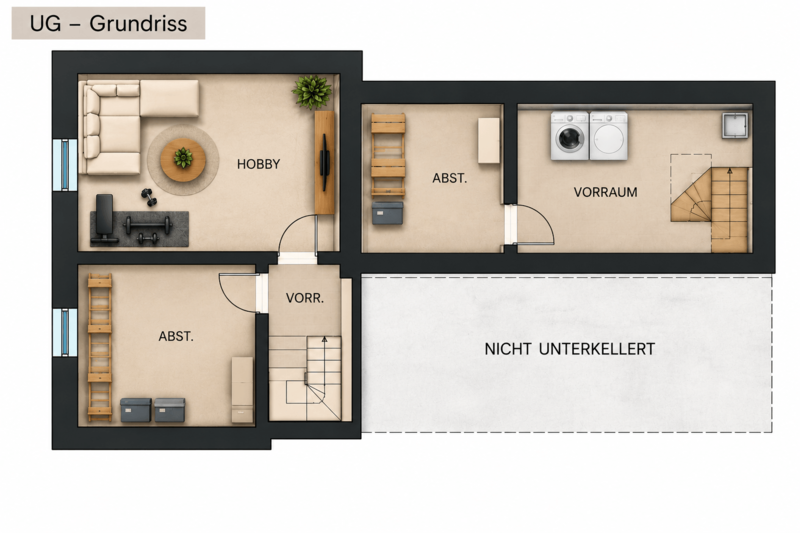 Grundriss UG