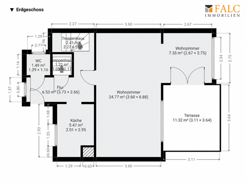 Grundriss Erdgeschoss
