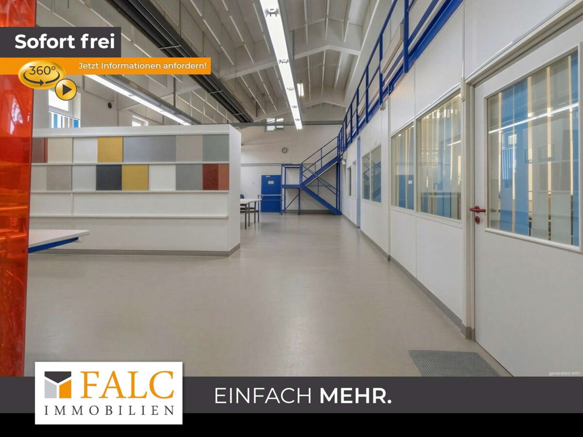 Arbeitsbereich + Büro geräumt- von KI