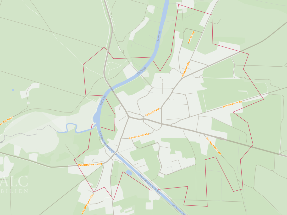 Lageplan (Mikro)