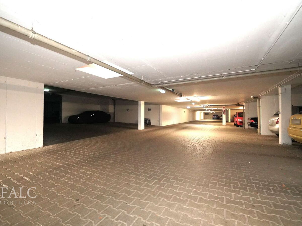 Platz zum ein- Ausfahren