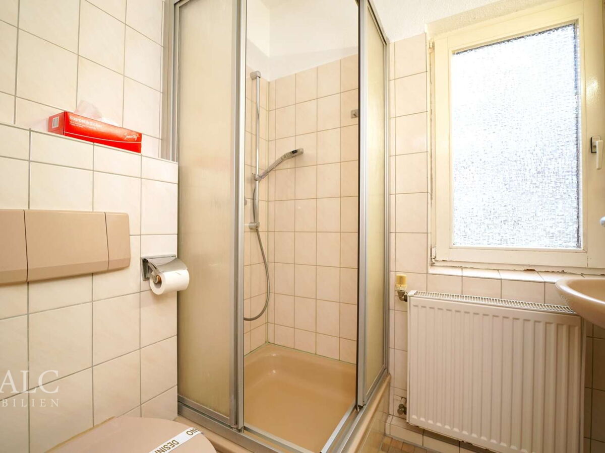 Duschkabine mit WC Hotelanlage