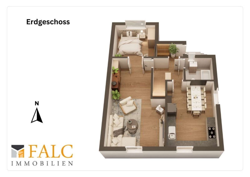 3D-Erdgeschoss