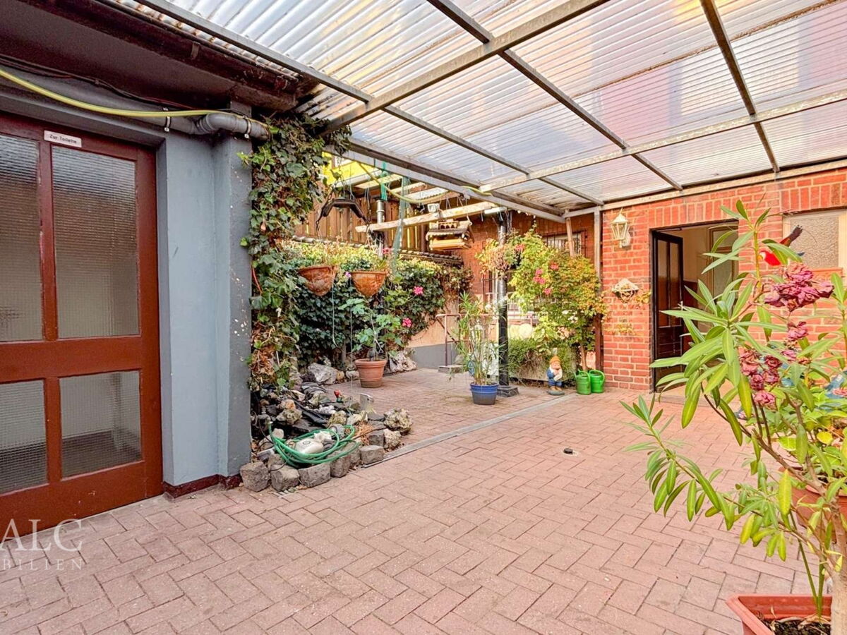 Überdachte Terrasse