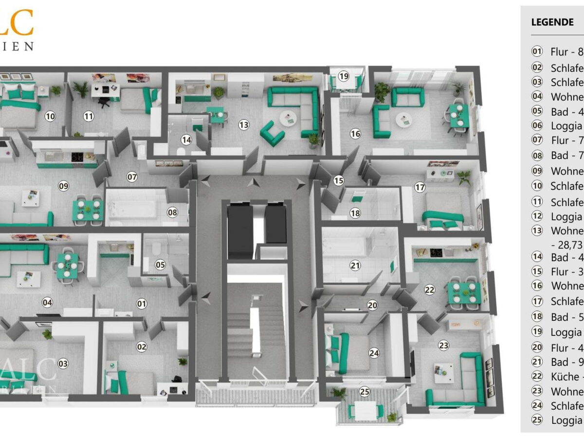 Grundriss - Etage