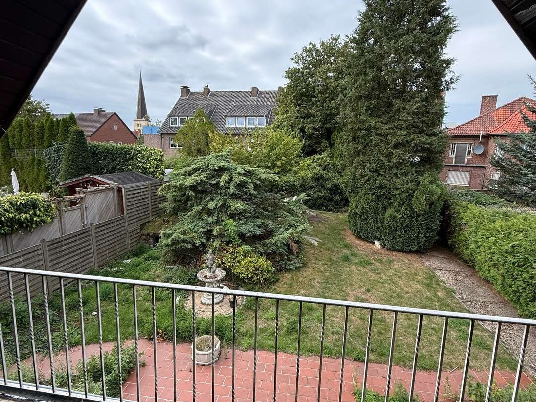 Balkonblick in die Stadt 