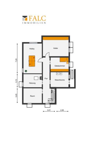 Grundriss KG 